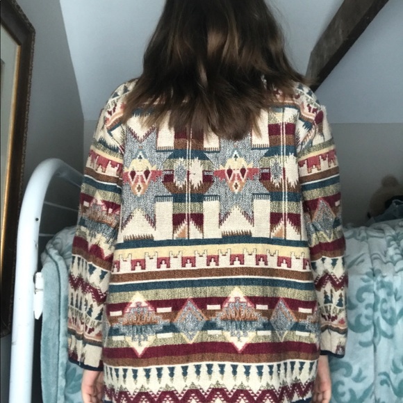 Fashion Bug Aztec Sweater - Picture 1 of 5